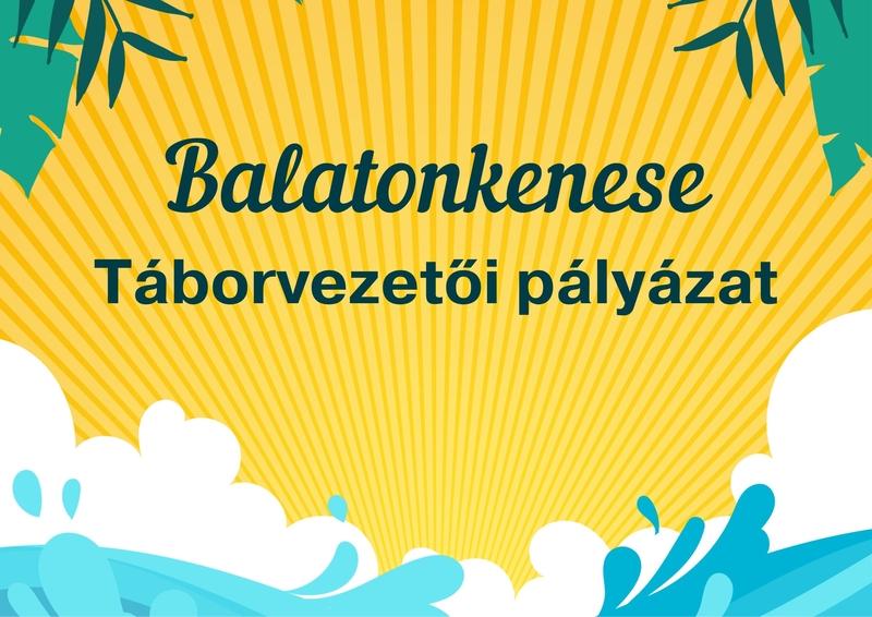 Táborvezetői pályázat